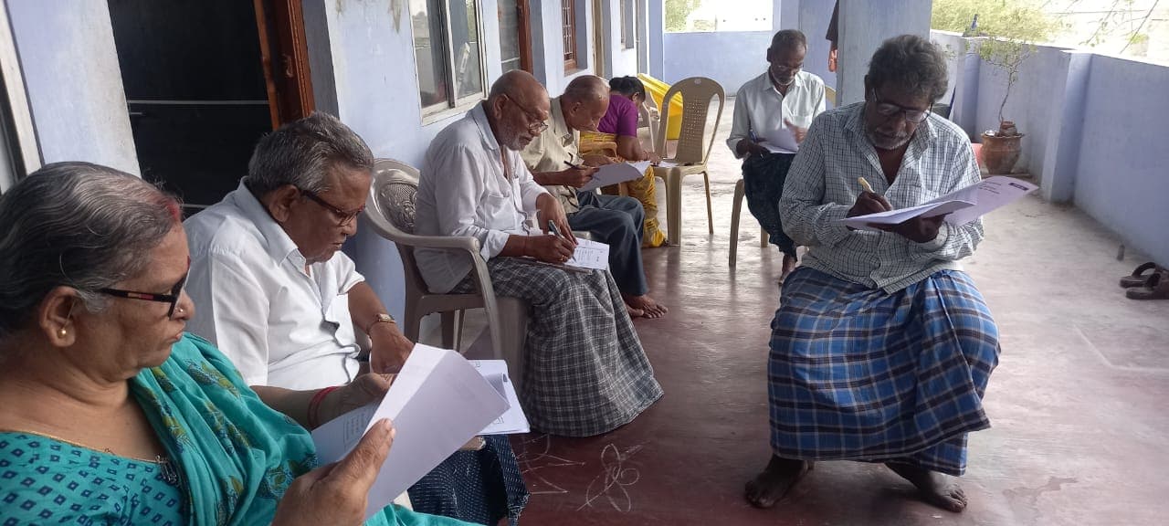 Elderly community program